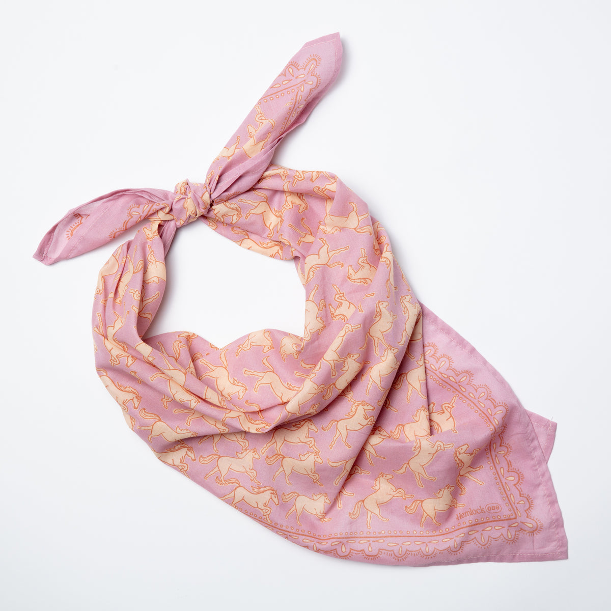 Handker Bandanas 34" Wild Rag Horses Bandana