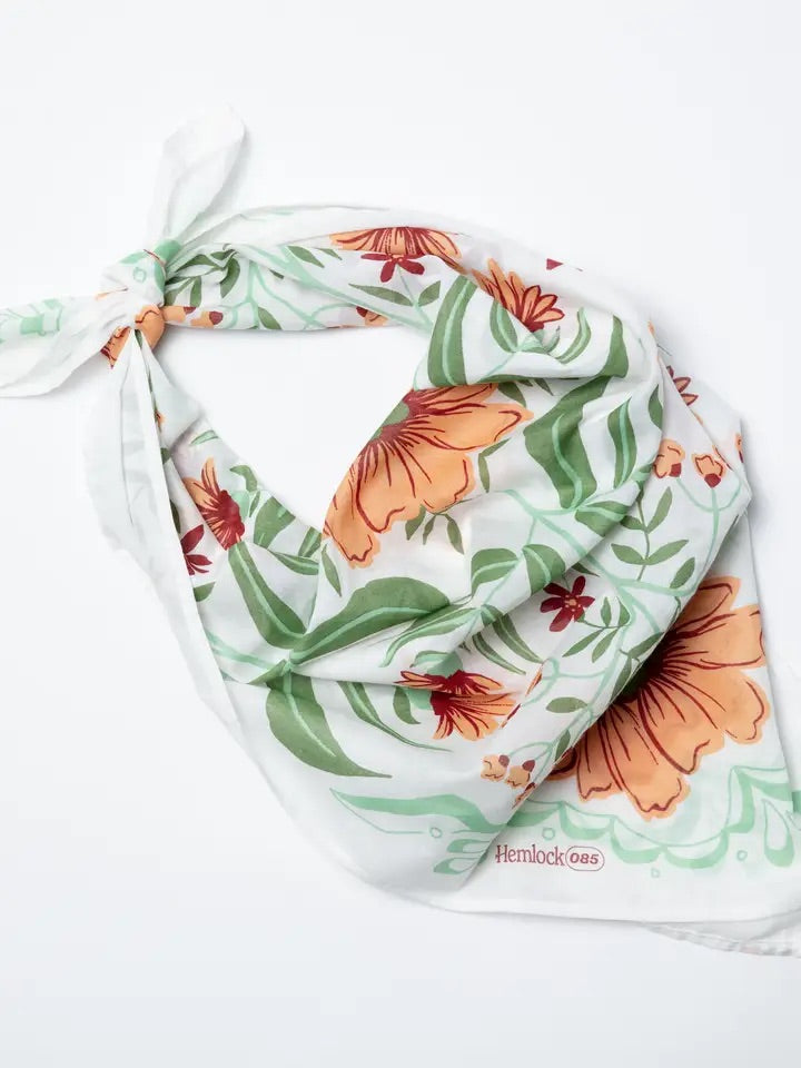34" Wild Rag Flora Bandana