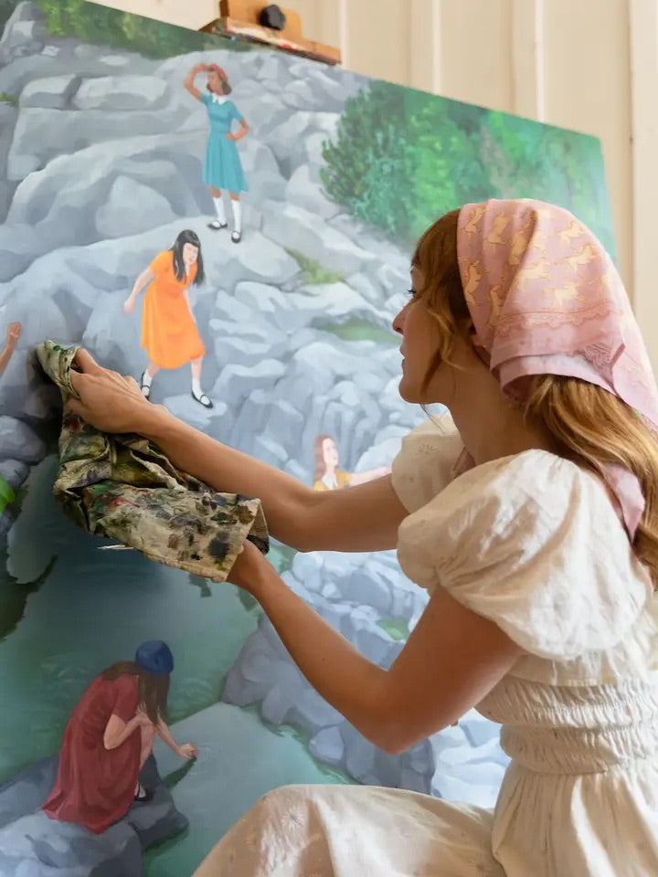 34" Wild Rag Horses Bandana