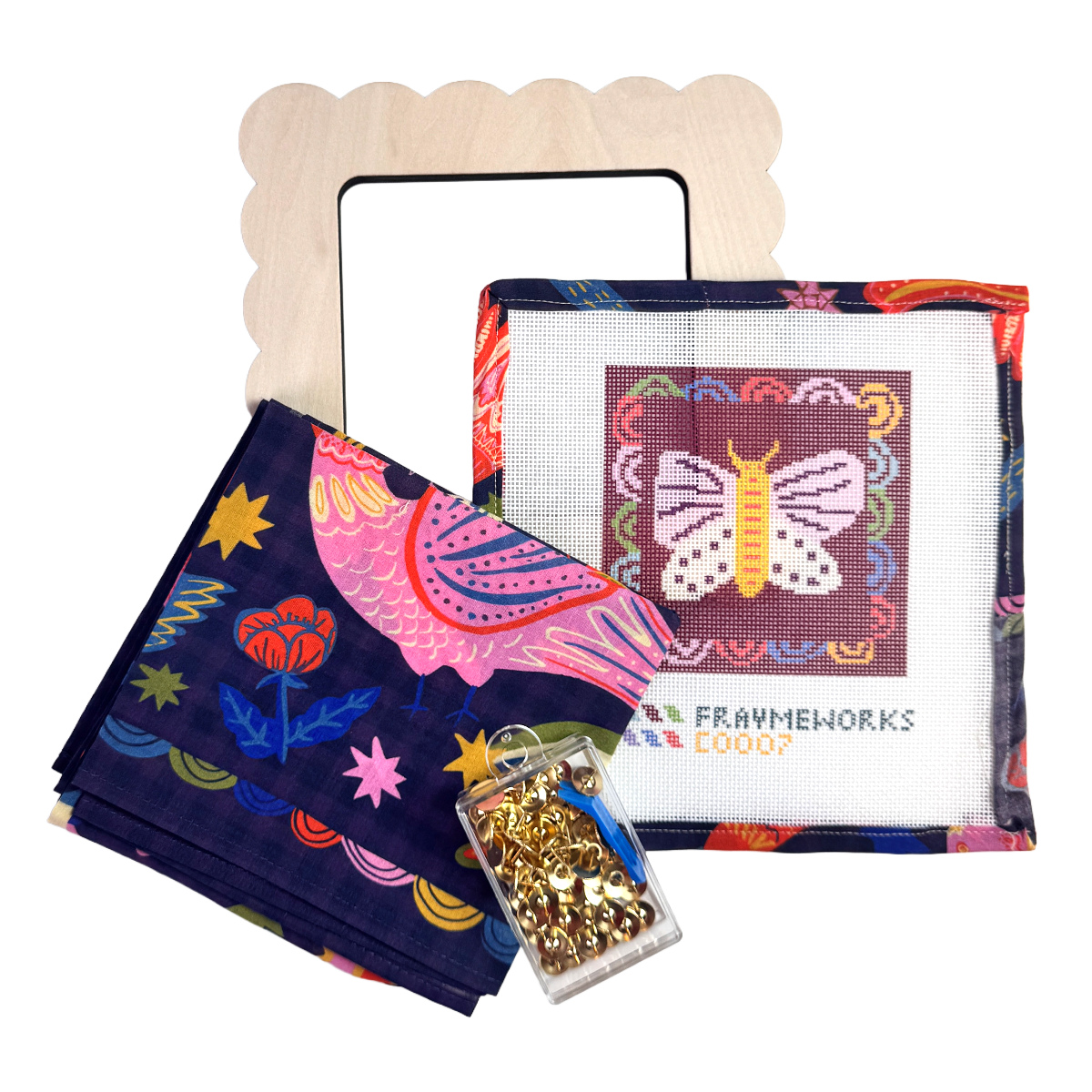 Needlepoint Matilda Butterfly Bundle