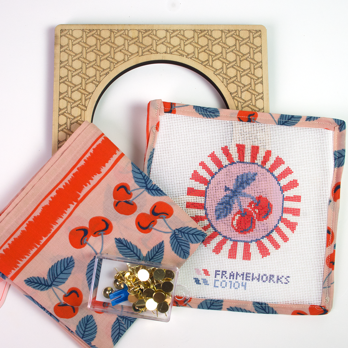 Needlepoint Cherry Bundle