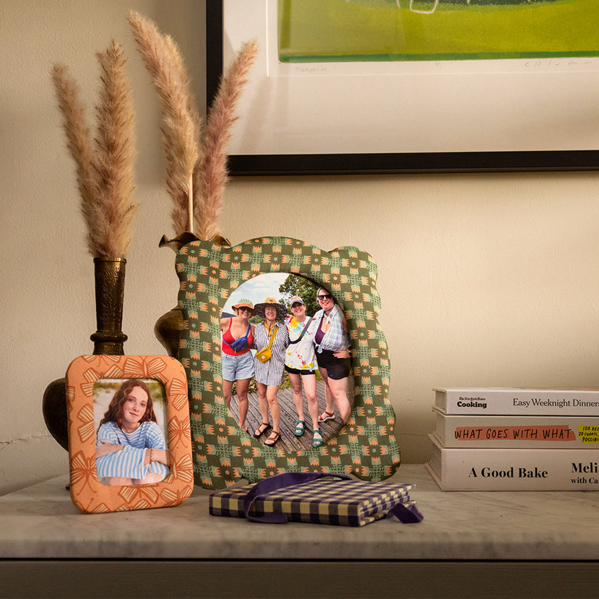 Sarah Green 8"x10" Fabric Desktop Frame