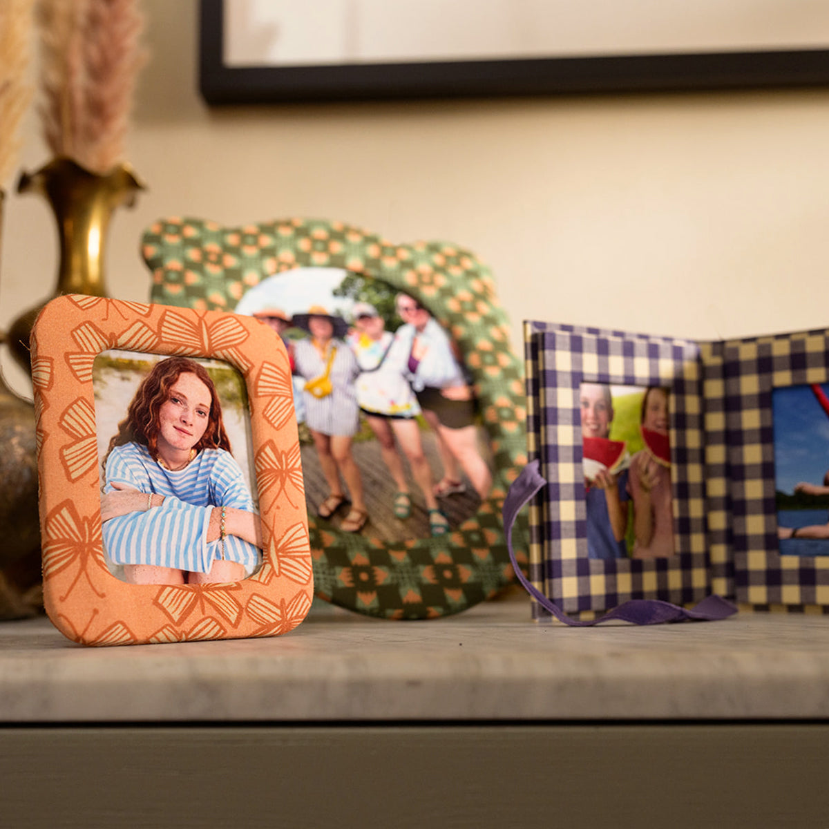 Teddy Fabric Folio Frame