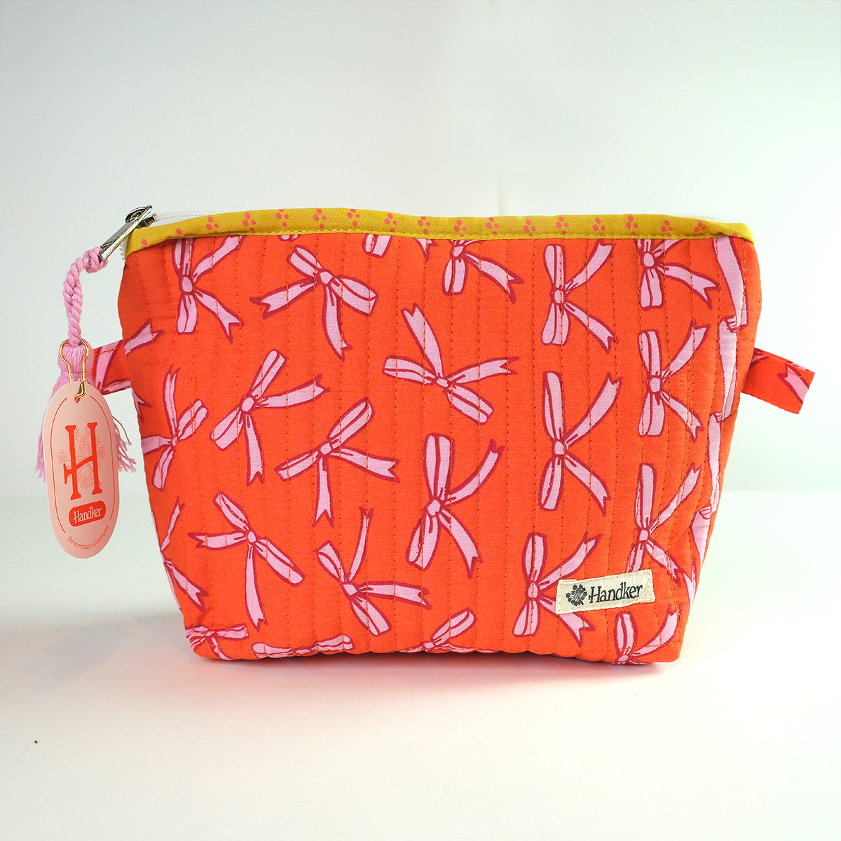 Beth Quilted Zipper Pouch