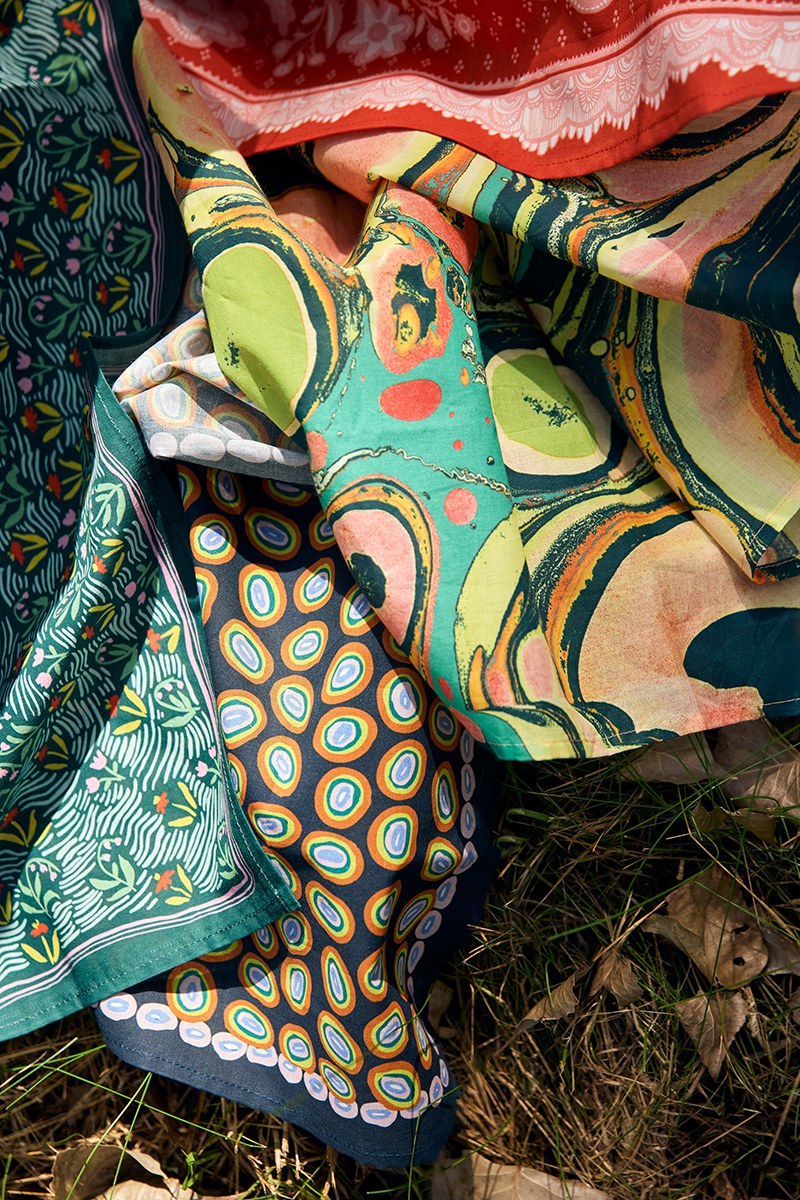 No. 140 Marble Bandana