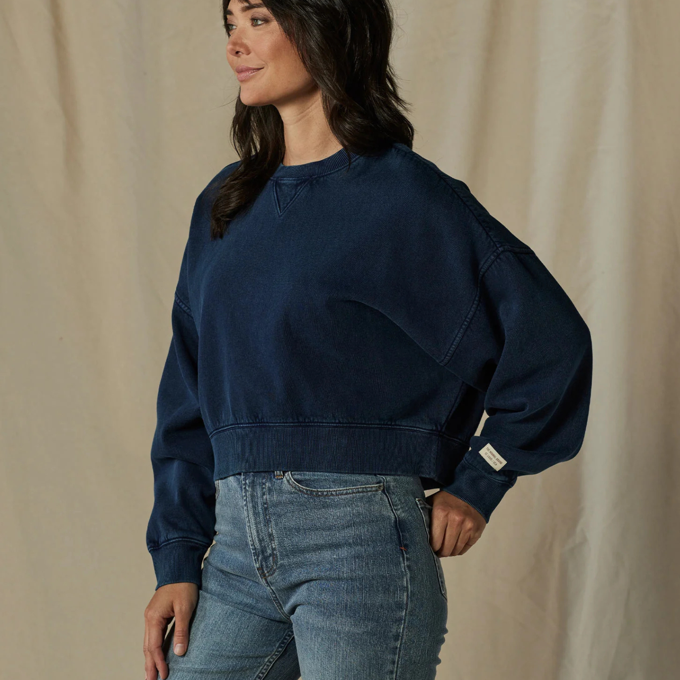 Normal Brand Jackie Premium Fleece Vintage Crewneck - Women's
