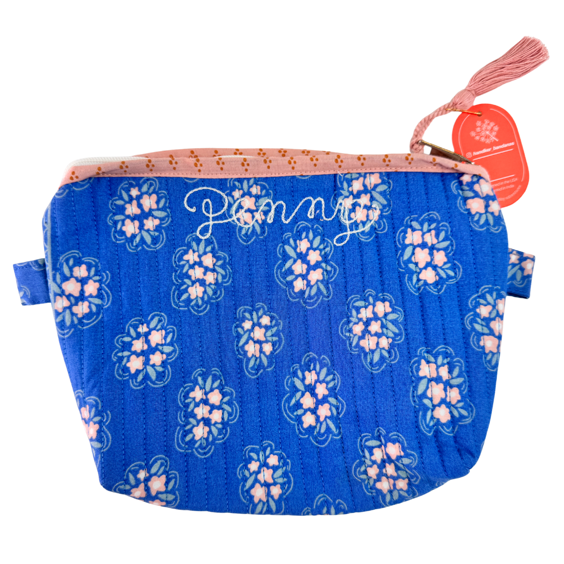 Penny Quilted Zipper Pouch