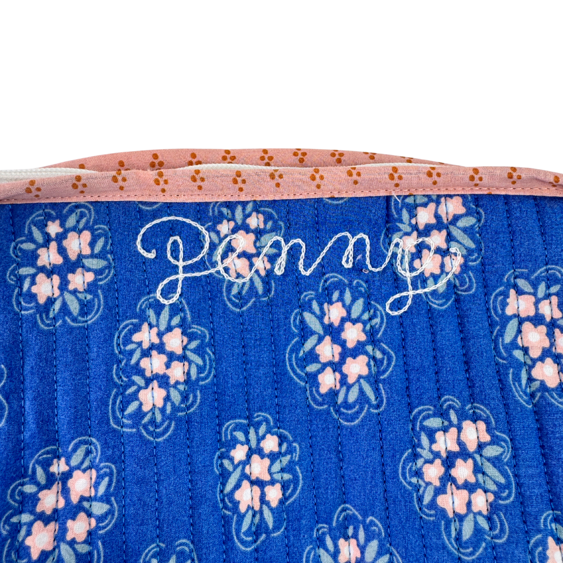 Penny Quilted Zipper Pouch