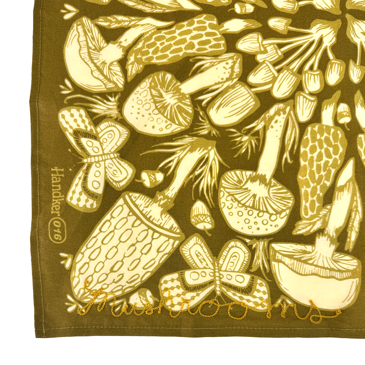 No. 016 Mushrooms Bandana