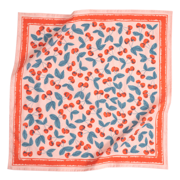 Hemlock Goods | No. 077 Cherry Designer Bandana – Handker Bandanas