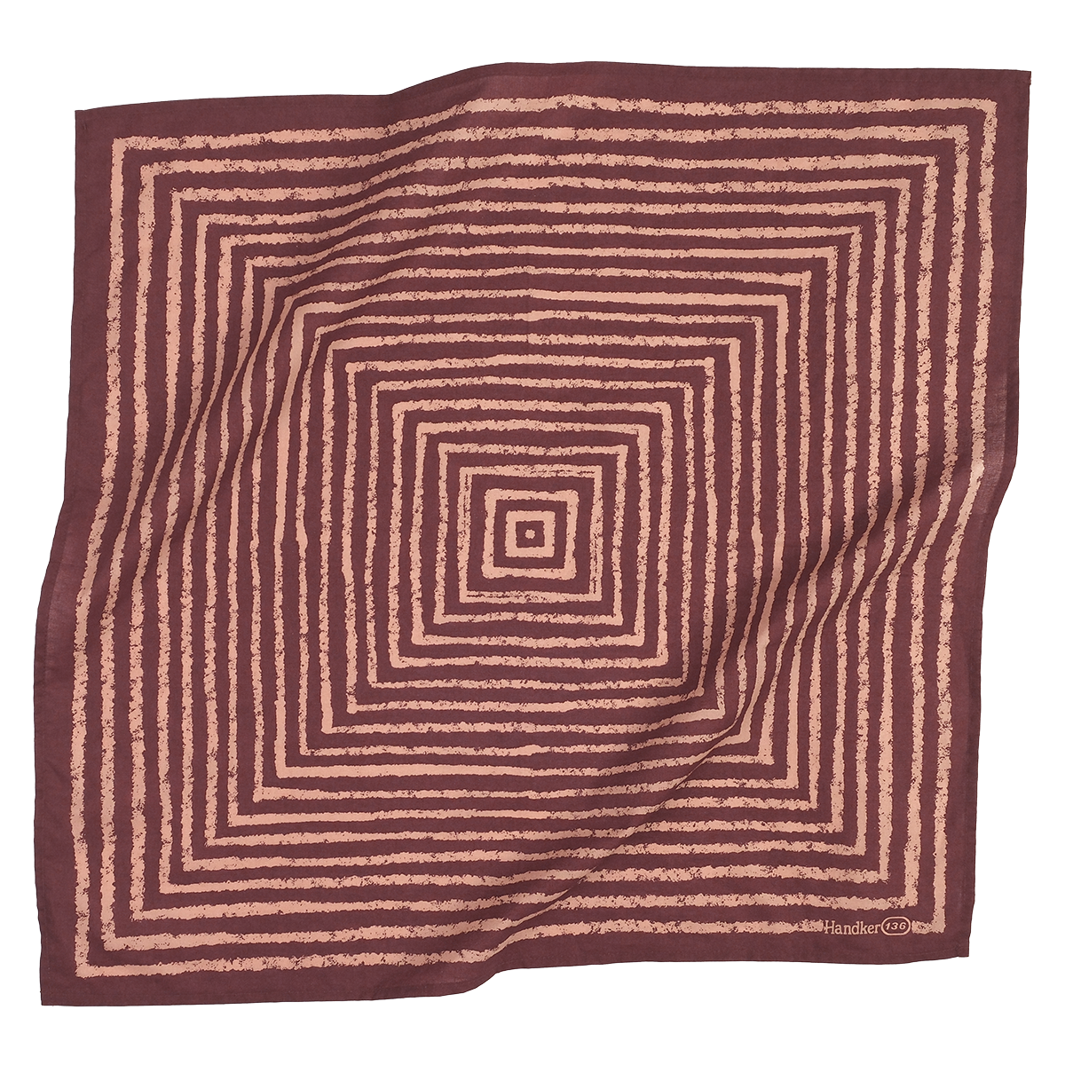 Hanker No. 136 Sammie Pink Stripe Bandana