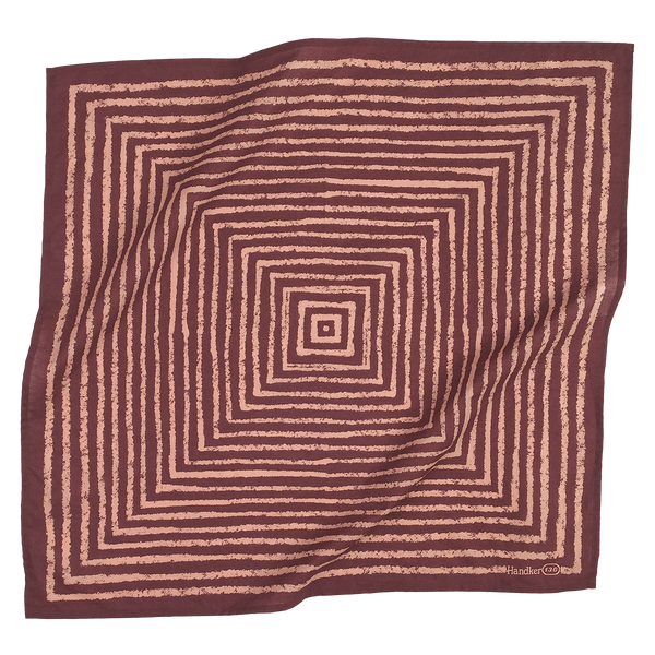 No. 136 Sammie Pink Stripe Bandana