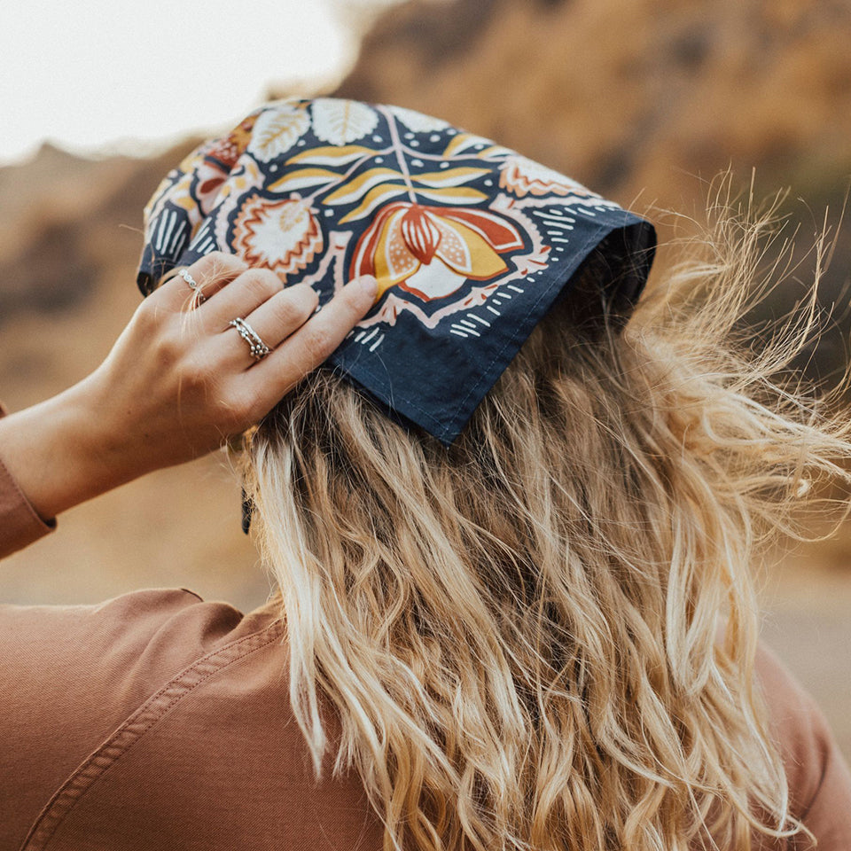 No. 147 Matilda Bandana | Bold & Artistic Cotton Bandana