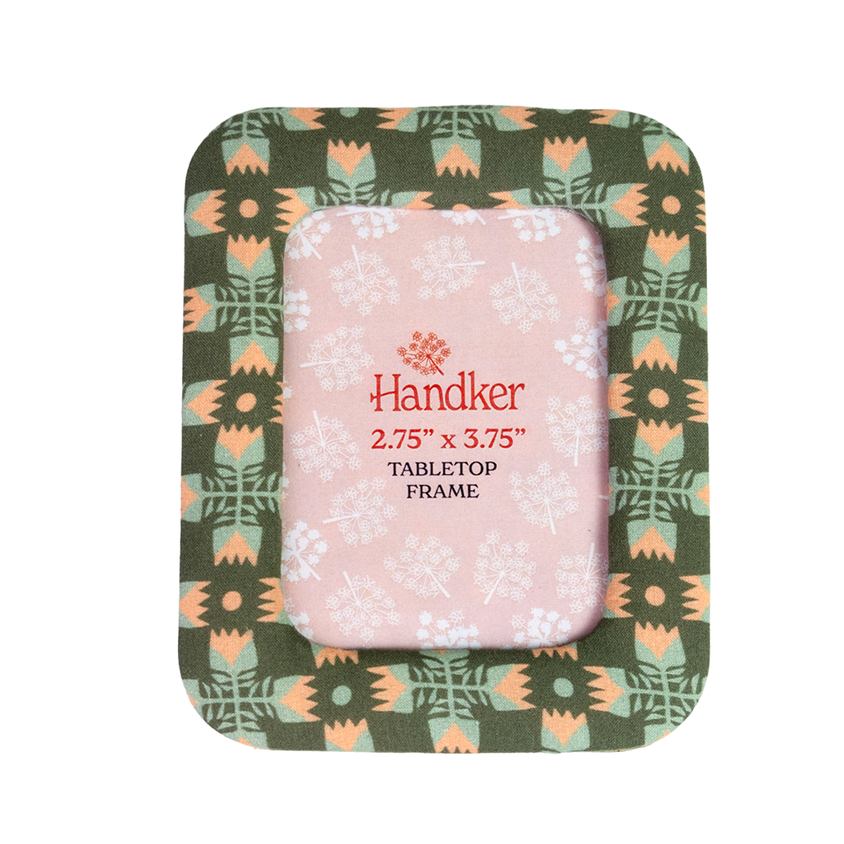 Sarah Green 4"x5" Fabric Desktop Frame