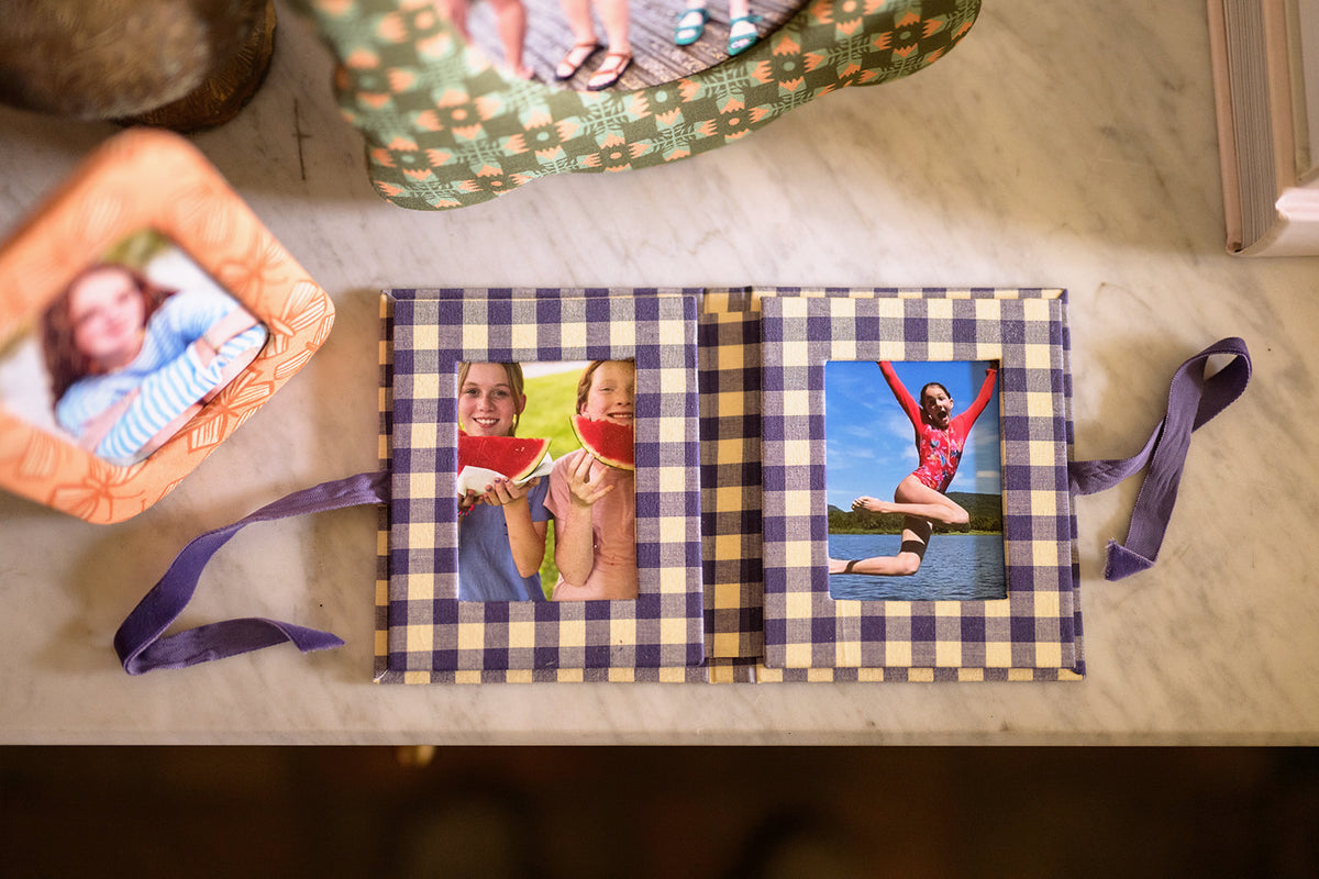 Teddy Fabric Folio Frame