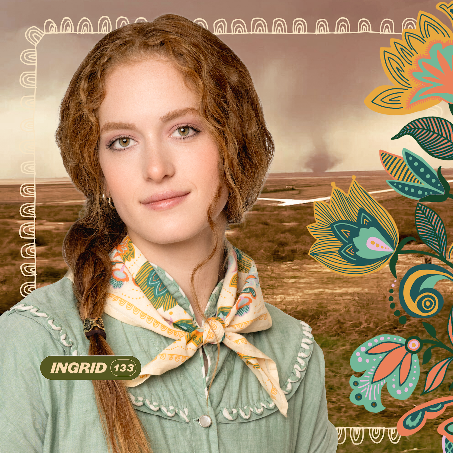 No. 133 Ingrid Bandana