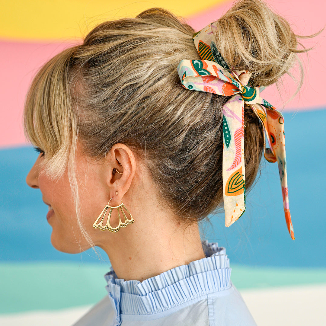 Lucinda Brass Earrings