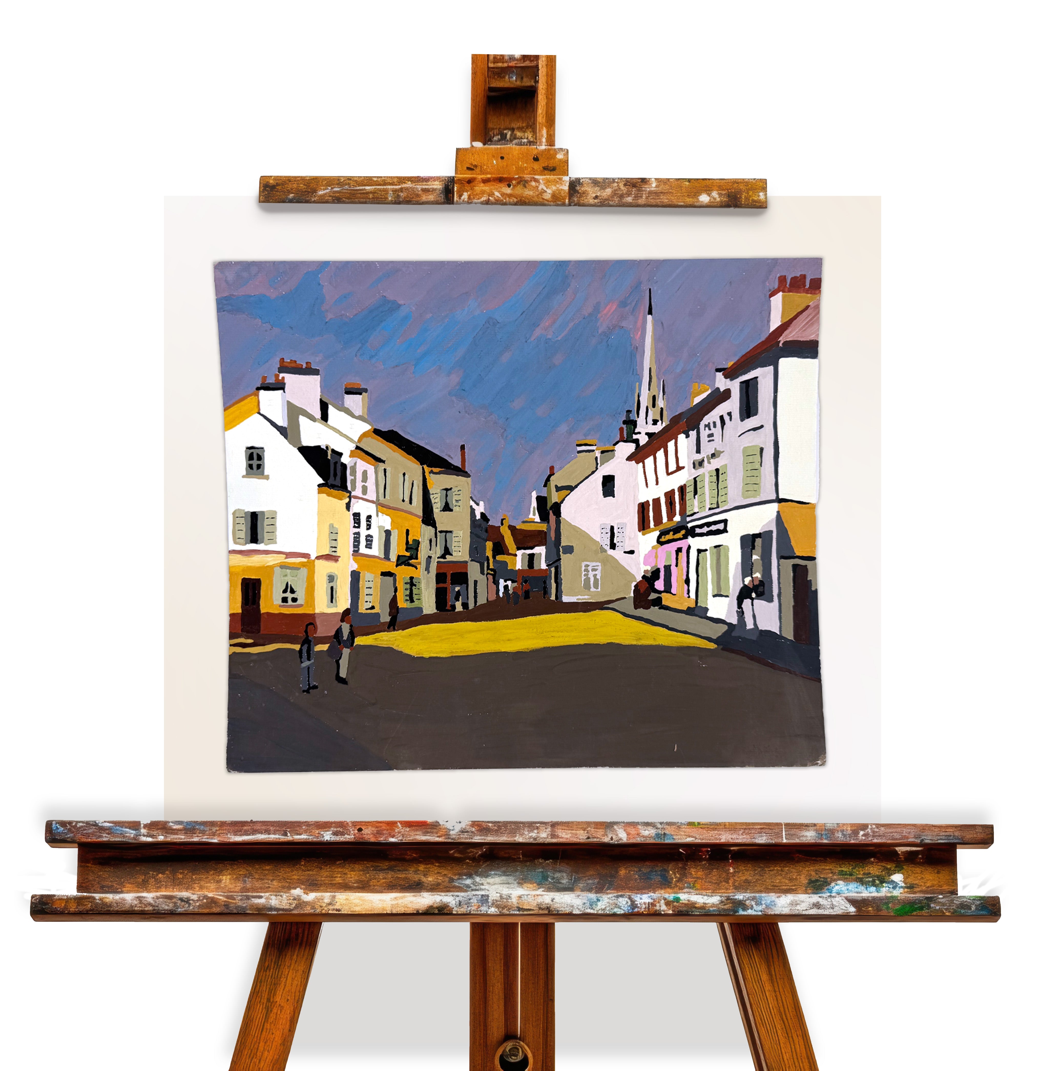 Village Square Paint-by-Number