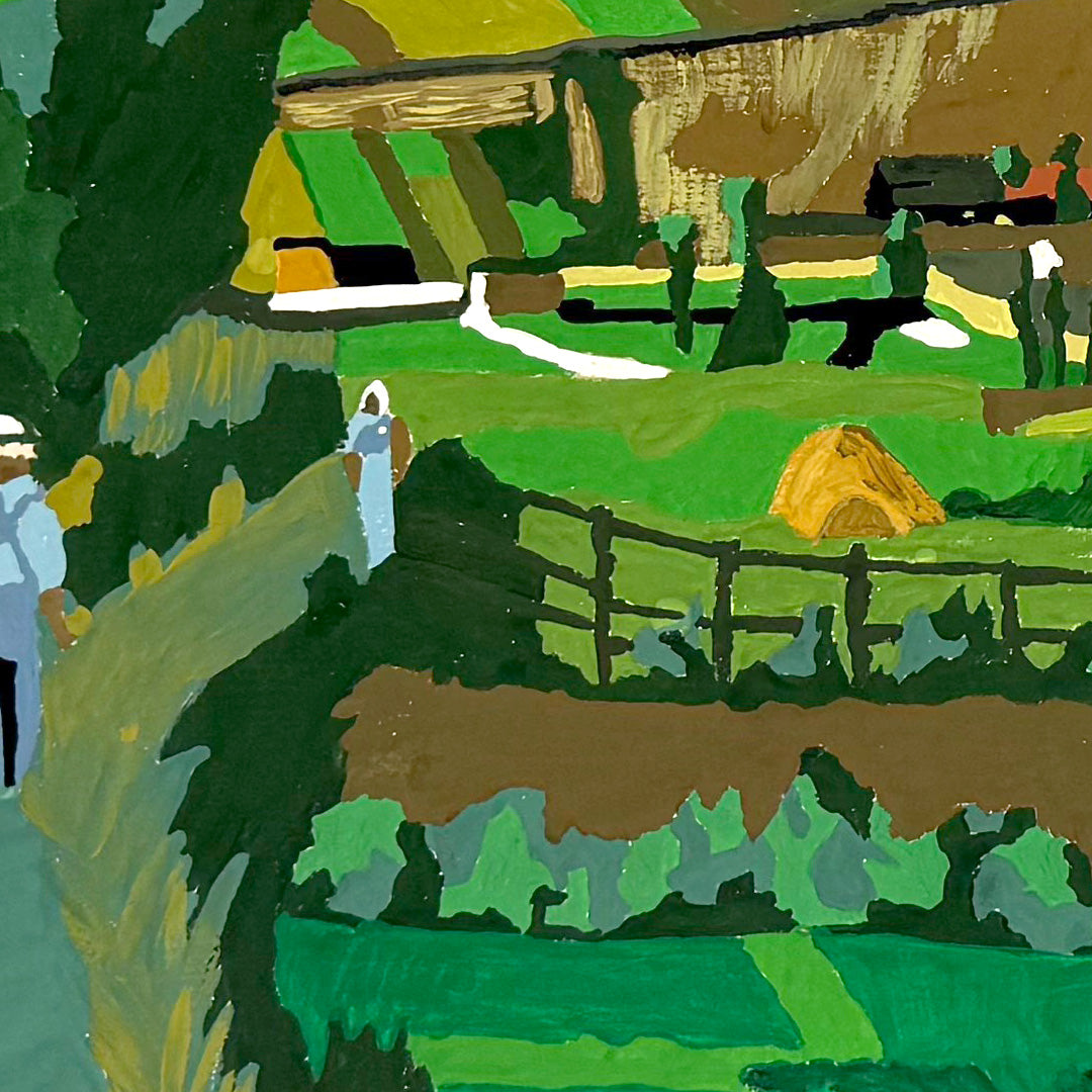 Hillside Farm Paint-by-Number