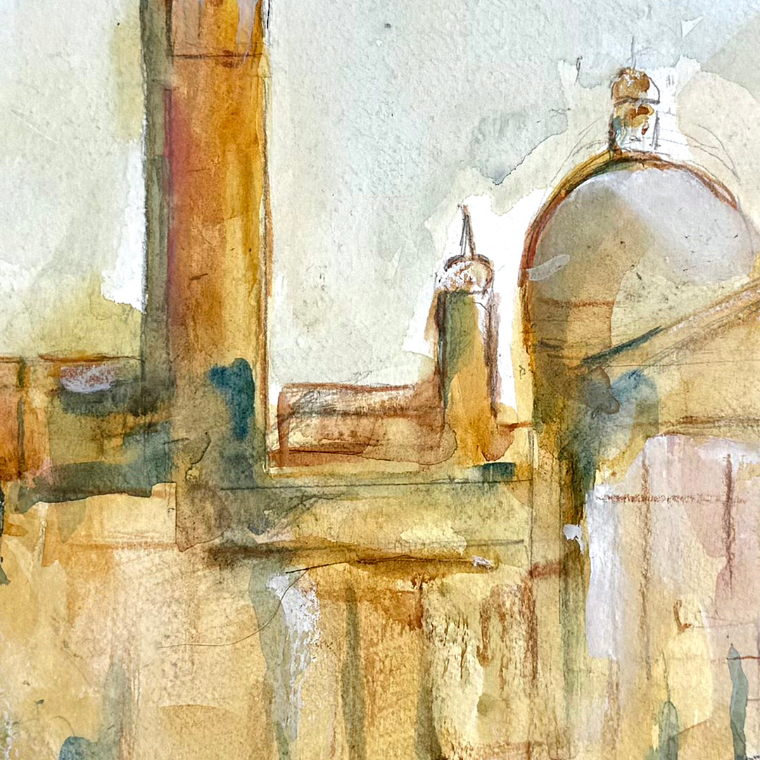 Venice Churches Watercolor