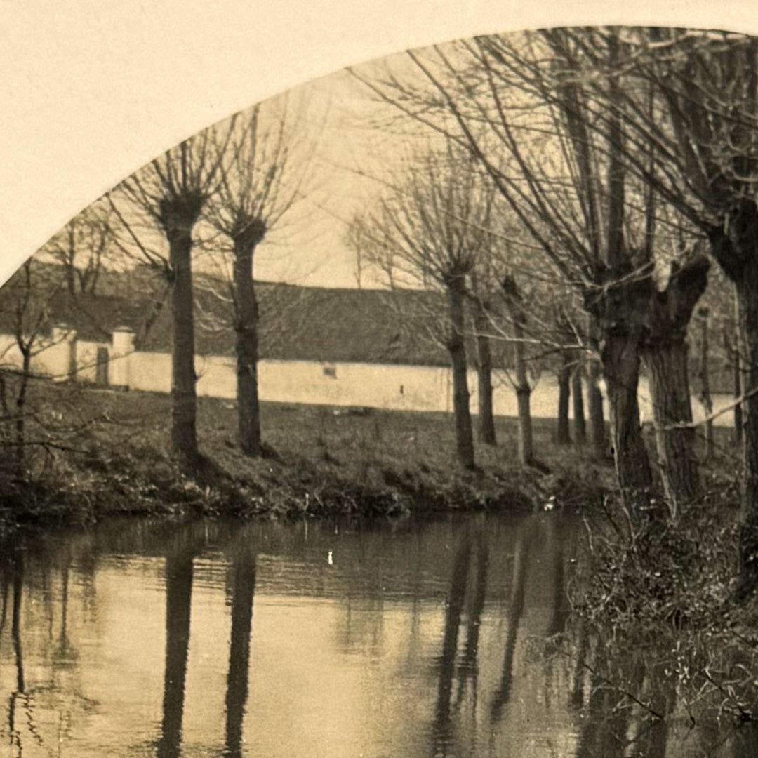 Circular Pond Photograph