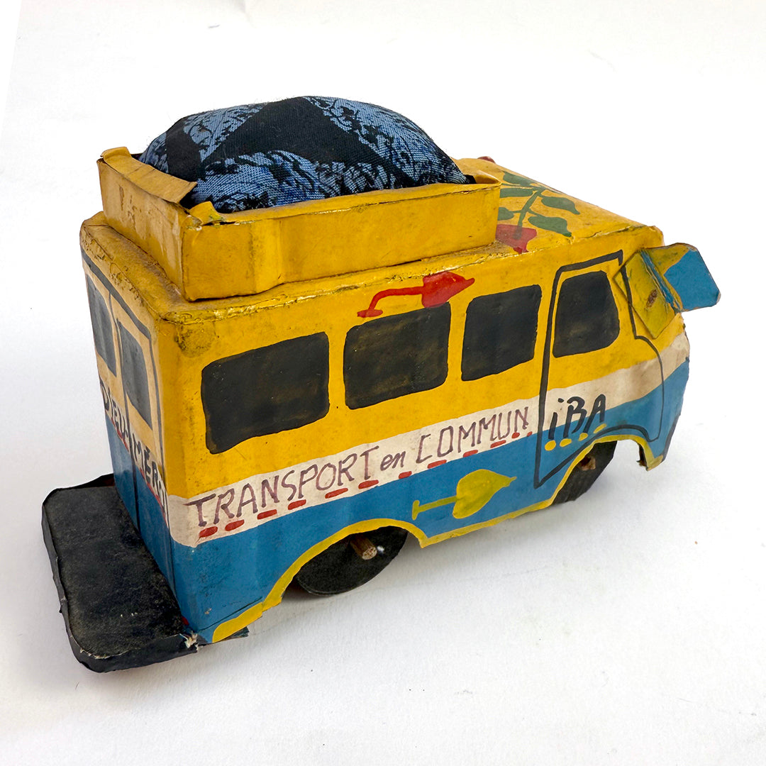 Folk Art Paper School Bus Large