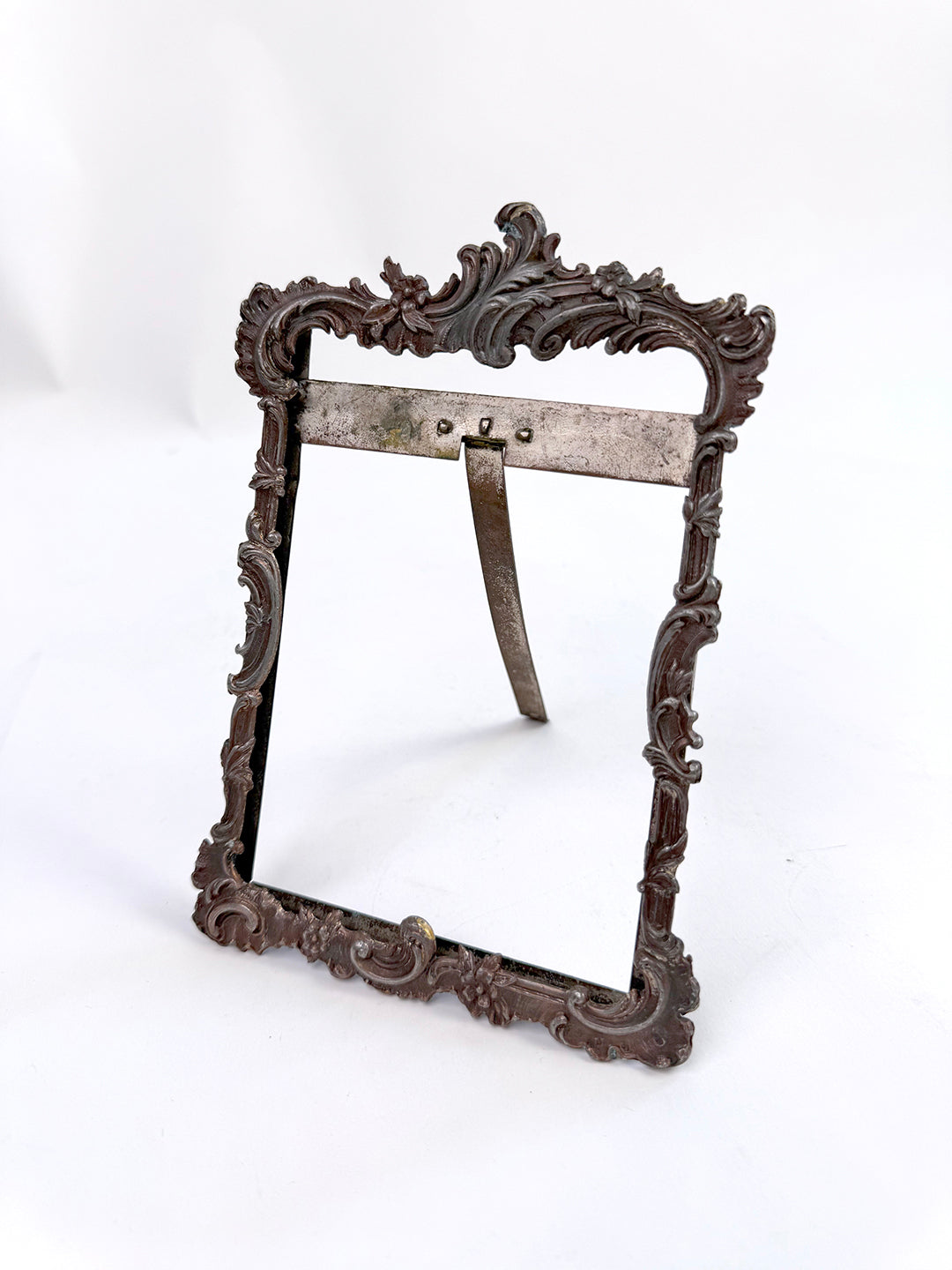 Napoleon III Metal Picture Frame Large