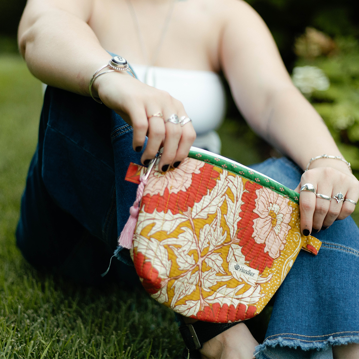 Ruthie Quilted Zipper Pouch