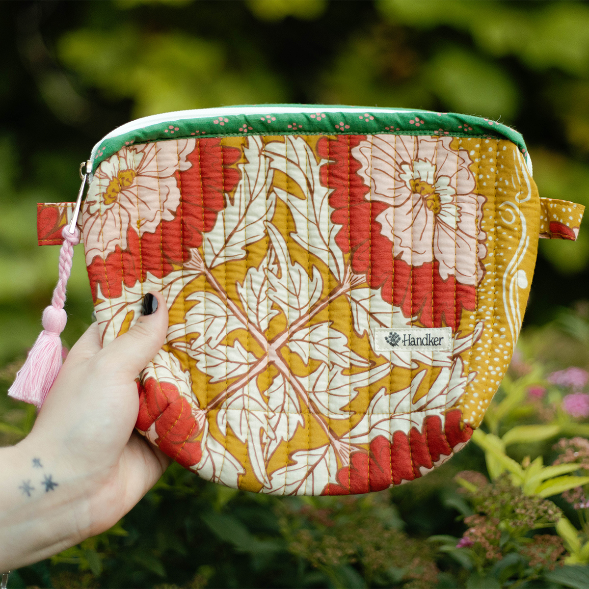 Ruthie Quilted Zipper Pouch