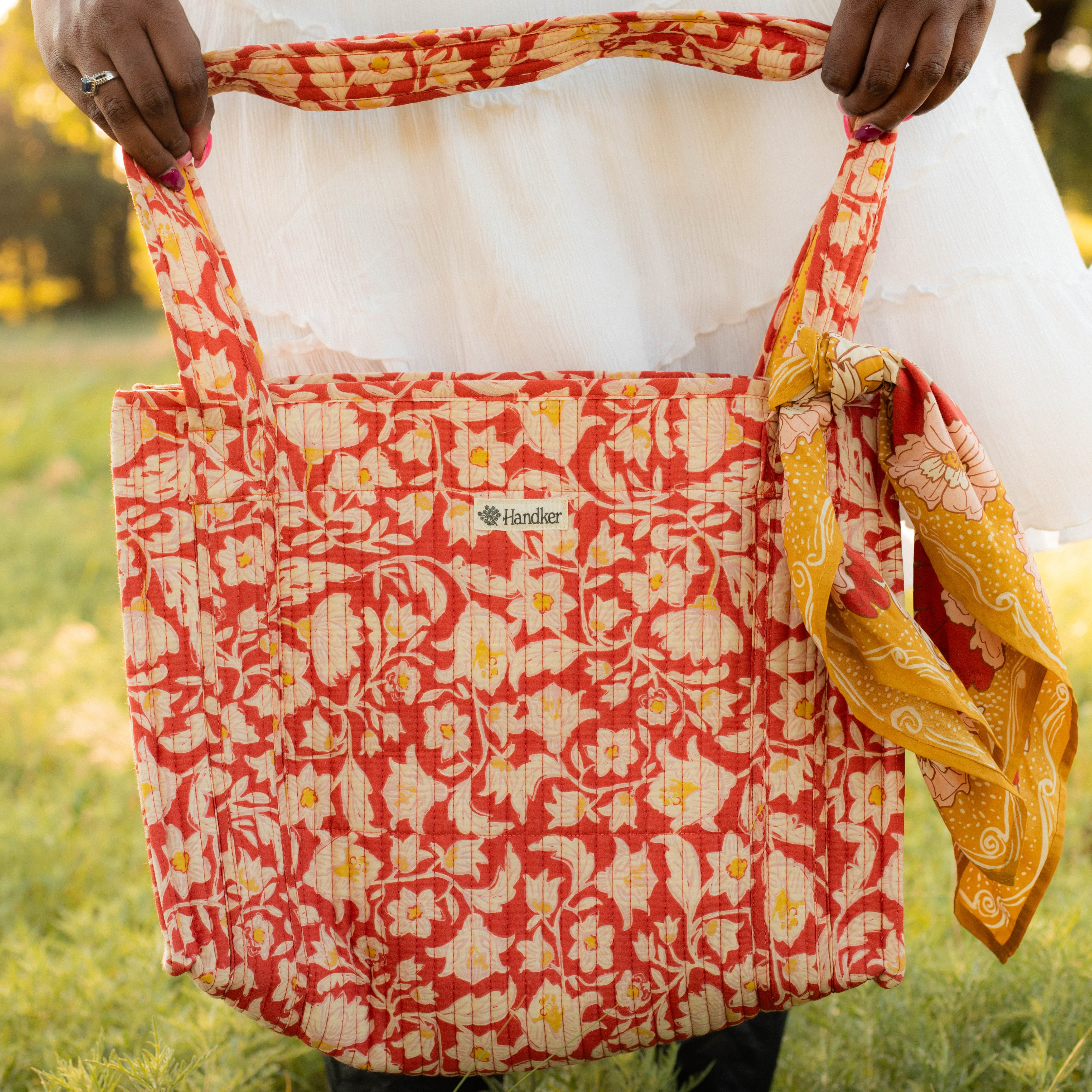 Delphine Quilted Tote