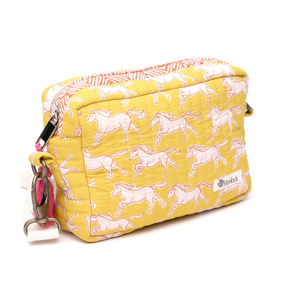 Horses Quilted 3-in-1 Cross Body