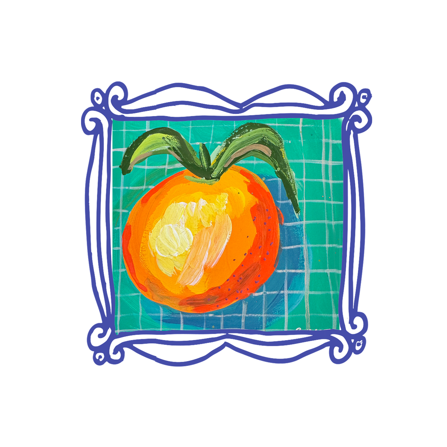Artwork Original: Oranges D