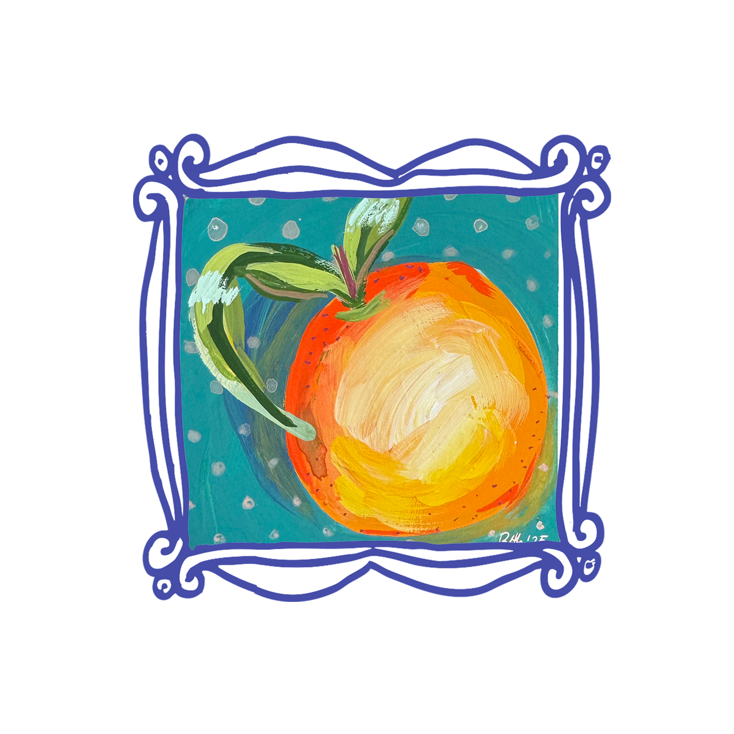 Artwork Original: Oranges F