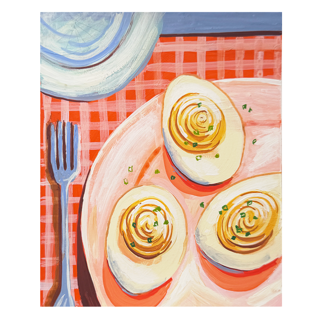 Artwork Original: Deviled Eggs B