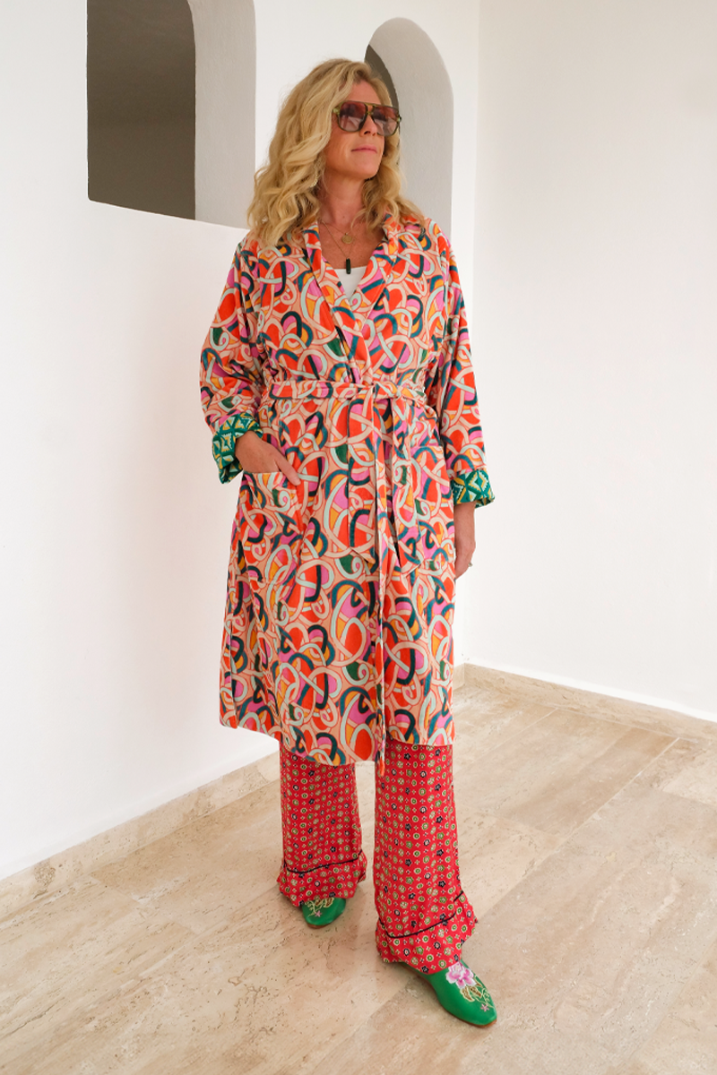 Lula Cotton Velvet Robe