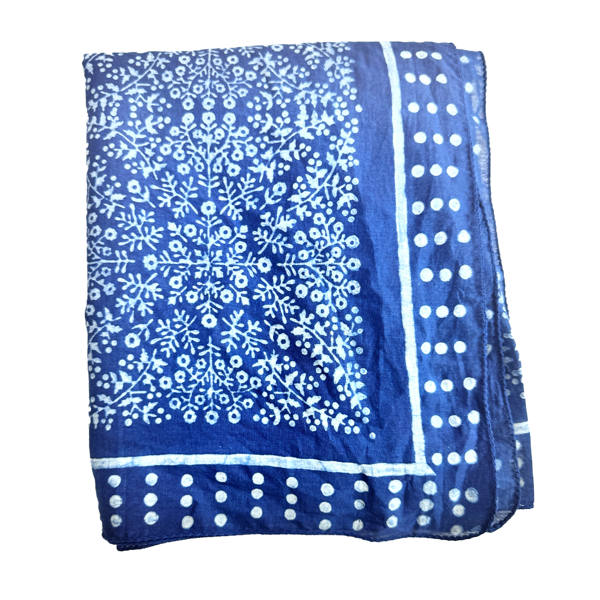 Beryl Indigo Scarf