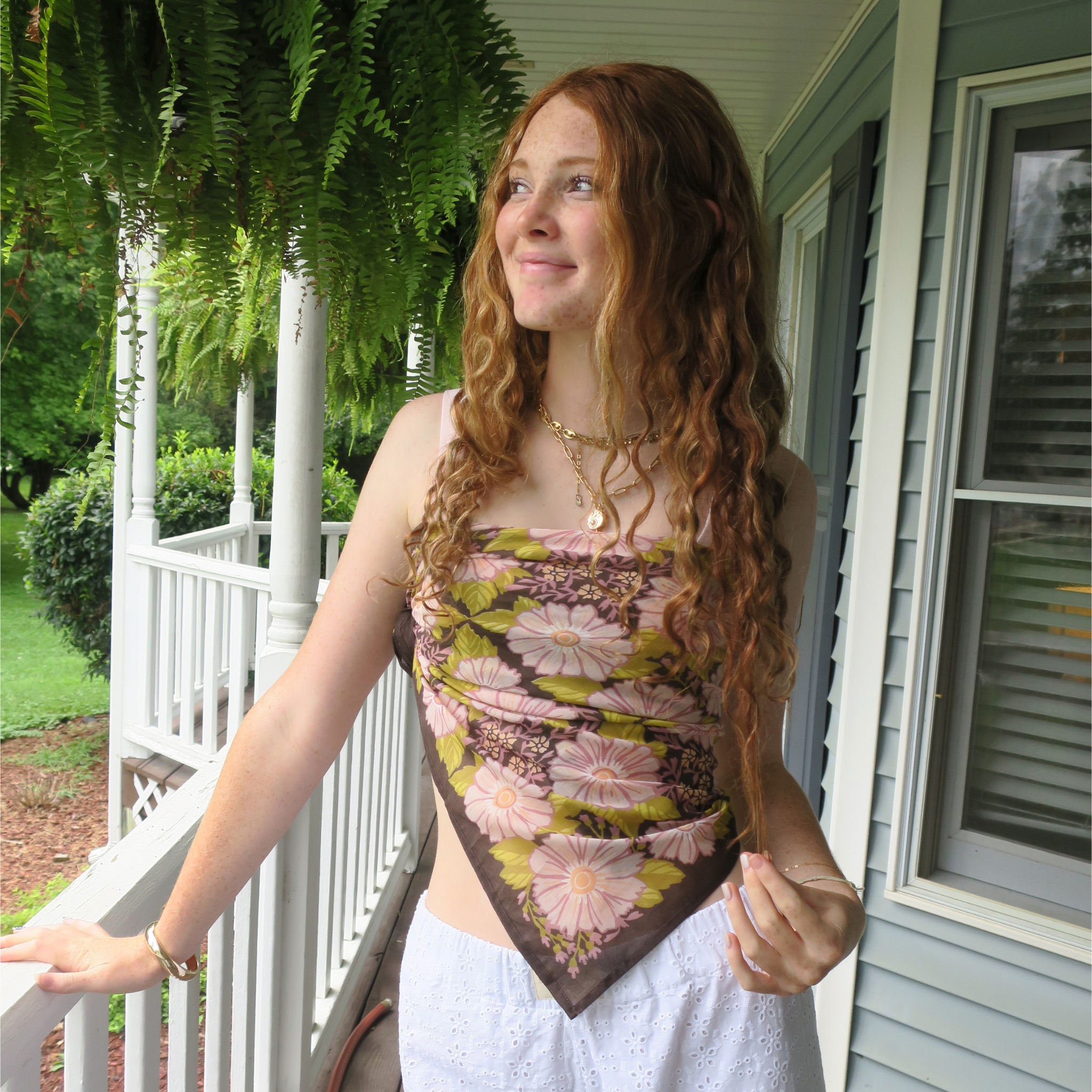 34" Wild Rag Violet Bandana